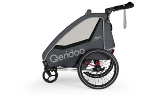 Qeridoo Qeridoo Qupa 1 - Grey (2023) incl. Versand von Fahrradwelt International, 52441 Linnich