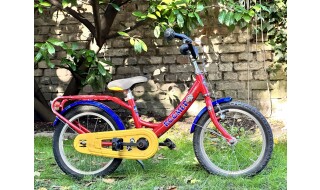 BOOMER Boomer Kinderrad, Rot-Blau von Bike & Fun Radshop, 68723 Schwetzingen
